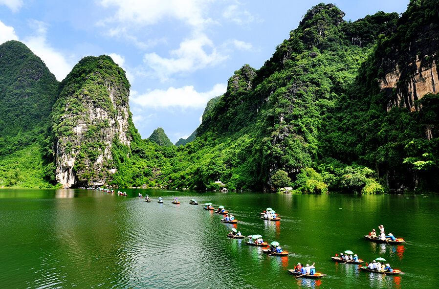 ninh binh - best places to visit Vietnam in February