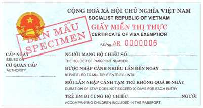 Which countries are exempt from Vietnam visa?