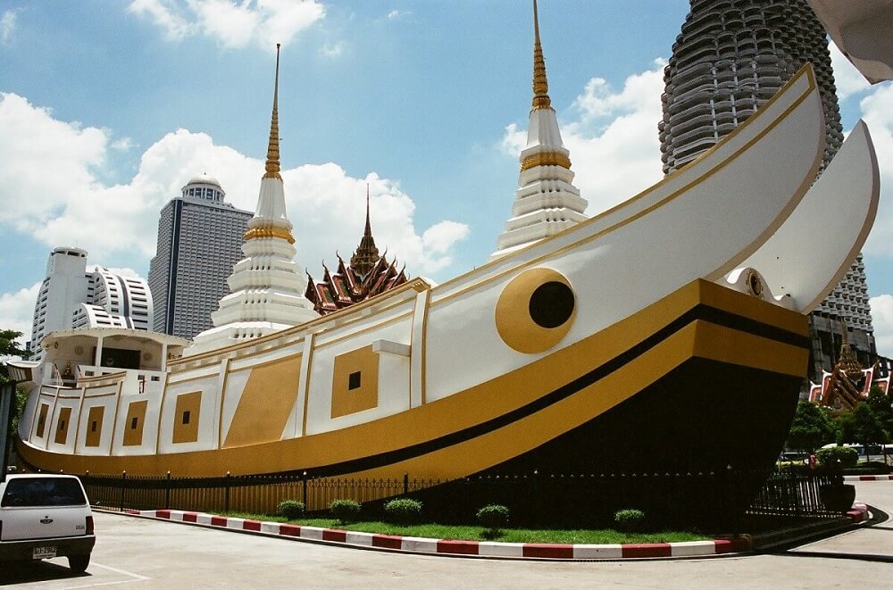 Độc nhất vô nhị chùa thuyền Thái Lan Wat Yannawa