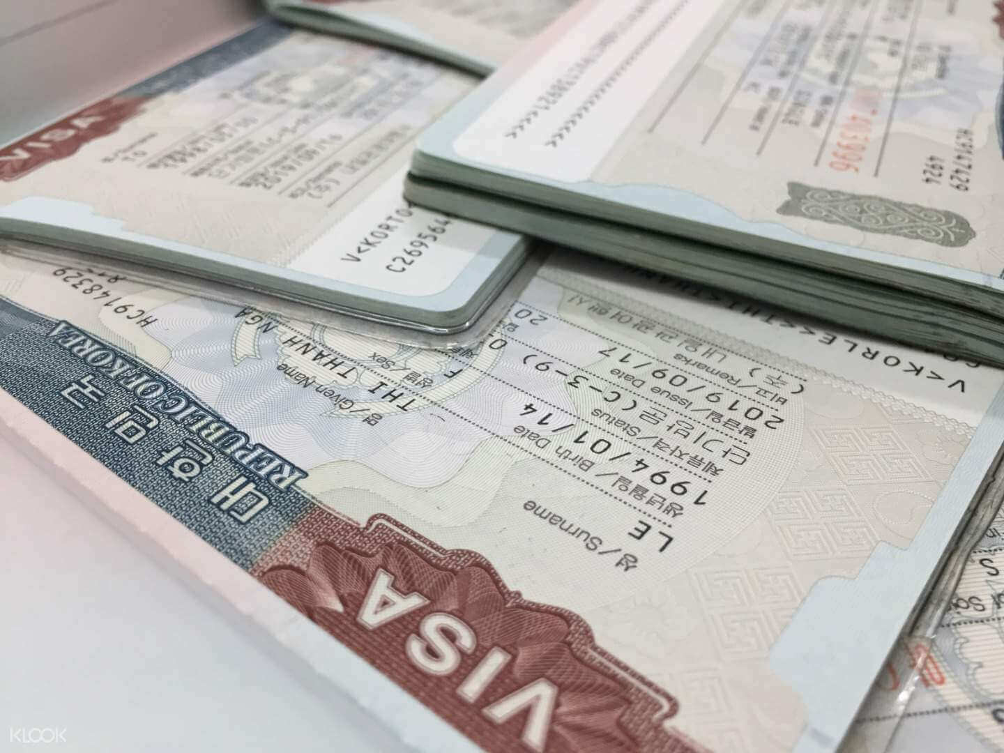 thủ tục xin visa Hàn Quốc