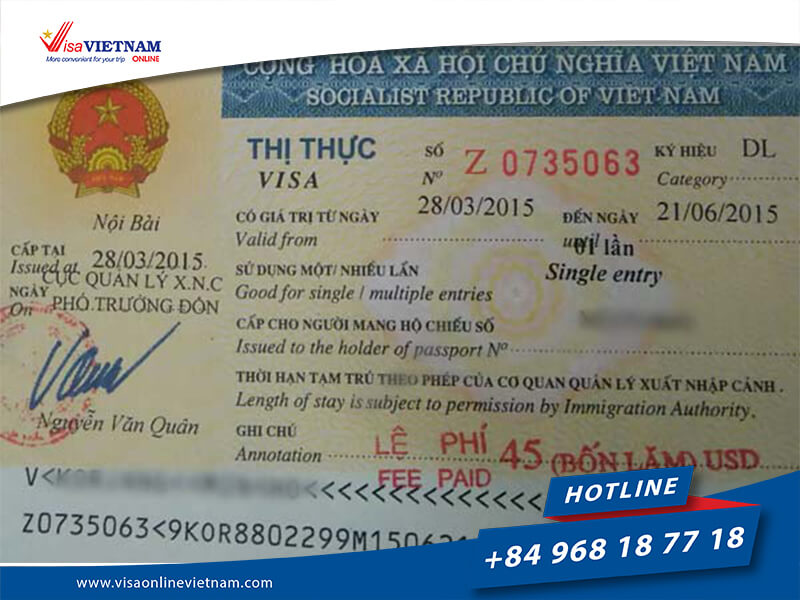 Vietnam Online Visa Application Process, Requirements More